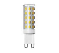 ledscom.de Bombilla LED G9, blanco cálido (2800 K), 3,5 W, 485 lm, regulador de intensidad de 3 niveles