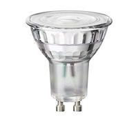 ledscom.de Bombilla LED GU10, PAR16, blanco cálido (2700 K), 5,4 W, 510 lm, 45°, espejo reflector (plateado)