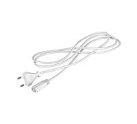ledscom.de Cable de alimentación de euroconector Tipo C a Sistema de Enchufe Spider, 1,5 m, Blanco