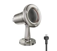 ledscom.de Foco de jardín MUK para exteriores, IP65, acero inoxidable, 1x GU5.3 máx. 15W