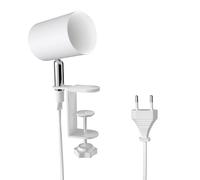 ledscom.de Lámpara de pinza WAIKA, interruptor, blanco mate, 1x GU10 máx. 15W