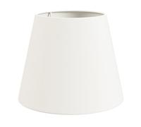 ledscom.de Pantalla, lino, textil, tela, blanco, 200mm Ø