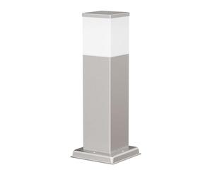 ledscom.de POLLY luz de camino/luz de bolardo para exteriores, IP44, 35 cm, acero inoxidable, 1x G9 máx. 10W