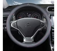 LEDSIX Funda Volante Coche, para Citroen C1 C2 C3 C4 C5 Protector Volante Coche Antideslizante Transpirable Durable Interieur Accessoires,B