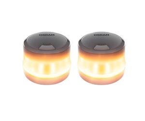 LEDSL105 Pack x2 Balizas de Emergencia LED para Coche | Luz de Señalización Vial. Baliza Homologada DGT 3.0 Obligatoria en 2026 | Señal V16 para Coche con Aviso Automático y Plan de Datos Incluido