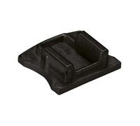 LEDsON Tapa de aluminio para perfil LED Sl15 sin agujero para cable, color negro