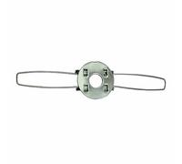 LEDSone Clip de resorte de fijación de metal, clip de retención de resorte para soportes de montaje, lámparas colgantes, faroles, accesorios