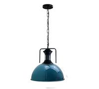 LEDSone Lámpara colgante de techo de metal de estilo vintage, base E27, ajustable, accesorio de montaje para restaurante y cualquier otro lugar