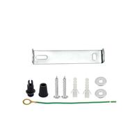 LEDSone Soporte de iluminación de 95 mm para placa de techo, montaje de correa de roseta de techo, placa de soporte de techo con accesorios para la base de lámpara de araña de oficina en casa