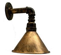 LEDSone Steampunk - Lámpara de pared vintage de metal antiguo, tubo de agua, E27, soporte de pared, accesorios de iluminación para dormitorio, sala de estar