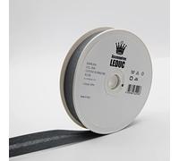Leduc 20 metros sesgo de algodón, 30 colores diferentes, para costura doble pliegue, 8+20+8 mm, calidad italiana, gris 5540