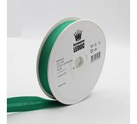 Leduc 20 metros sesgo de algodón, 30 colores diferentes, para costura doble pliegue, 8+20+8 mm, calidad italiana Green 5563