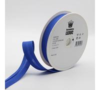 Leduc 20 metros sesgo de algodón, 30 colores diferentes, para costura doble pliegue, 8+20+8 mm, calidad italiana Royal Blue 5528