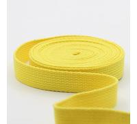 Leduc 3 Metros Correa algodón Equipaje asa Bandolera arnés Mochila marroquinería Amarillo (94) 2cm