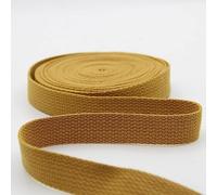 Leduc 3 Metros Correa algodón Equipaje asa Bandolera arnés Mochila marroquinería Camel (77) 2,5 cm