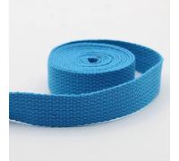 Leduc 3 Metros Correa de algodón Equipaje asa Bandolera arnés Mochila marroquinería Azul Cielo (35) 2,5cm