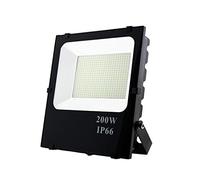 LEDUNI ® Foco Proyector LED Exterior Floodlight LED Impermeable IP65 Iluminación exterior, De uso para jardín, patios, parking, hotel, naves (4000k, 200W)