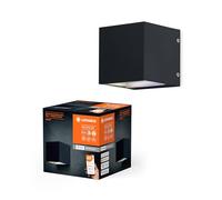 LEDVANCE Aplique SMART+ Beam para exterior WiFi, 8W 750lm gris, blanco dinámico (3000K a 6500K) y 16 mill. de colores, ángulo de haz direccional, controlable por app, compatible con Amazon y Google