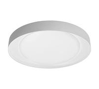 LEDVANCE Aplique y plafón LED inteligente para uso en interiores con tecnología WiFi, color de luz cambiante (3000K-6500K), gris, 490mm, compatible con Google y Alexa Voice Control, SMART + WIFI ORBIS