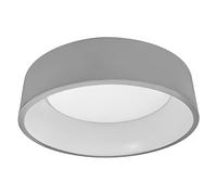 LEDVANCE Aplique y plafón LED inteligente para uso en interiores con tecnología WiFi, color de luz cambiante (3000K-6500K), gris, 450mm, compatible con Google y Alexa, SMART+ WIFI ORBIS CYL