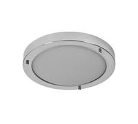 LEDVANCE Bathroom Classic Round techo Ø31cm cromo