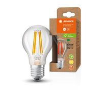 Ledvance Classic LED E27 Pera con Filamento Clara 7.2W 1521lm - 830 - Luz Cálida | Reemplazo 100W