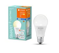 LEDVANCE Bombilla LED inteligente regulable, especial para Alexa, forma de vela mate para base E27, ZERO TOUCH SETUP - fácil instalación con un solo clic, blanco cálido (2700K), 60W de relleno