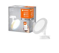 LEDVANCE Cabezal de luz SMART+ Tracklight con sistema de carril WiFi, blanco, 6.5W, 480lm, cabezal direccional, luz blanco dinámico (3000K-6500K), controlable por app, para Amazon, Google, etc.