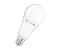 Ledvance Classic A150 Performance Class. Bombilla led standard mate 220-240V 20W 2700K E27. 2.452 Lumen. Equivalente a 150W. 25.000 Horas. 137 X 70mm. Luz cálida.