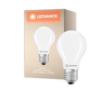 LEDVANCE Classic A100 Dim. Bombilla led standard mate regulable 220-240V 11W 2700K E27. 1521 Lumen. Equivalente a 100W. 15.000 Horas. 105 X 60mm.