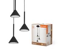 LEDVANCE Decor Fuji 3xPendant, 13W, 3000K en negro