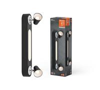 LEDVANCE DECOR SPOT NEPTUNE, 20W, 635lm, negro, foco, cabezales ajustables, versátil, foco de interior, luz de color blanco cálido, acabado de alta calidad, montaje fácil
