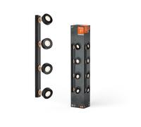 LEDVANCE DECOR SPOT PLUTO, 19,2W, 1.250lm, negro, foco, cabezales ajustables, versátil, foco de interior, luz de color blanco cálido, óptica de alta calidad, montaje fácil