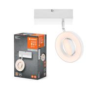 LEDVANCE DECOR SPOT SATURN, 11W, 340lm, blanco, foco, cabezales ajustables, versátil, foco de interior, regulación de temperatura de color en 3 niveles, carcasa de alta calidad