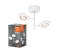 LEDVANCE DECOR SPOT SATURN, 21W, 635lm, blanco, foco, cabezales ajustables, versátil, foco de interior, regulación de temperatura de color en 3 niveles, carcasa de alta calidad