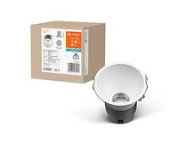 LEDVANCE Downlight empotrable SPOT TWIST, blanco, 10W, 800lm, 830 WT, 93 mm de diámetro, color de luz blanco cálido, 90% menos consumo de energía en comparación con los downlights halógenos, 3000K