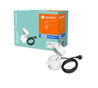LEDVANCE Enchufe exterior inteligente con tecnología Bluetooth, Control por voz disponible a través de Apple Homekit, Asistente de Google, Amazon Alexa, IP44, paquete de 8