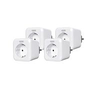 LEDVANCE Enchufe Smart con Bluetooth, para controlar dispositivos convencionales en el Smart Home, compatible con Google y Alexa Voice Control así como Apple Homekit, SMART + BT PLUG, paquete de 4