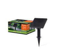 LEDVANCE Panel solar ENDURA HYBRID, componentes para iluminación híbrida, negro, plástico, tipo de protección IP67, energía solar y funcionamiento en red, distintos usos, instalación fácil