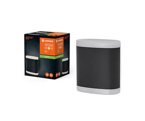 LEDVANCE ENDURA STILE DALLAS Luce da esterno, lampada a parete, grigio scuro, installazione rapida e semplice i protezione IP44