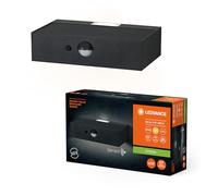 LEDVANCE ENDURA STYLE BRICKLUME Sensor, Solarleuchte, 3W, 300lm, grau, dunkelgrau, indirekte Beleuchtung, Bewegungsmelder, Tageslichtsensor, IP65, 3.000K Farbtemperatur, warmweiße Lichtfarbe