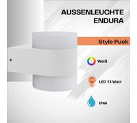 Osram Osram - Aplique de exterior con LED integrado Endura Style Osram. Blanco