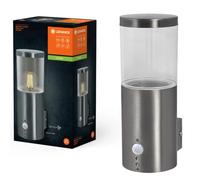 Ledvance Exterior Endura Classic Ebro Acero IP44 Máx. 20W E27 Sensor