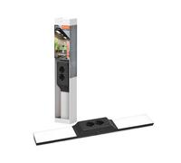 LEDVANCE Frameless under-gabinet light kit with sockets and USB-C charging stations flood, 10W, 500 lm, 3,000 K, 830 warm white, regulable, black, plastic (PC), IP20