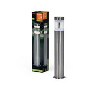 LEDVANCE Iluminación exterior ENDURA HYBRID HAGEN, iluminación híbrida, 4W, 340lm, blanco cálido, temp.color 3000K, acero inoxidable, tipo protección IP44 e IP67, energía solar y funcionamiento en red