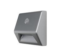 LEDVANCE - Lámpara Acrilonitrilo butadieno estireno (ABS), 0.25W, Stair plateado