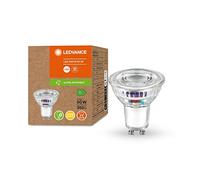 LEDVANCE Lámpara de ahorro de energía, reflector PAR16, GU10, blanco cálido (3000K), 2,1 vatios, sustituye a la bombilla de 50W, altamente eficiente y de ahorro de energía, paquete de 1