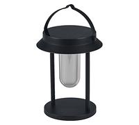 LEDVANCE Lámpara de mesa solar SMART+ Bluetooth para exteriores, con luz blanca (3000K) + color, indep. de la energía, hasta 5 hs de funcionamiento al 100% de luz, recargable, protección IP44, negro