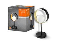 LEDVANCE Lámpara de sobremesa Memphis de DECOR, negro/dorado, con casquillo G9 para cambiar fácilmente la lámpara, puede equiparse con una lámpara normal o inteligente, protección IP20