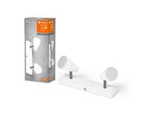 Ledvance Lámpara De Techo LED Spot Pear Blanca 2 Luces GU10 4,3W 420lm